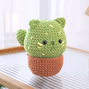 Mochi Cat Crochet Pattern, Amigurumi Crochet Pattern, Cat Crochet Pattern, Animal Crochet Pattern, PDF Crochet Pattern