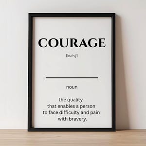 Motivational Wall Art Decor Positive Quotes, Motivational Affirm, Inspirational Quote, Office Wall Art, Quote Print, Typography Printable