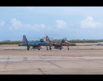 US Navy F-5N Tiger II - Fine Art Military Aviation Print, Exclusive Fighter Jet Photo, Wall Decor