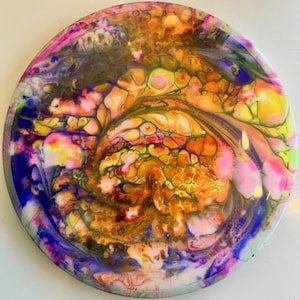 Hand Dyed Disc Golf Disc