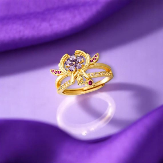 Genshin Impact Yae Miko Cosplay Ring - Adjustable Open Women's