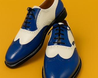 chinese dress ladies Mens Two Tone Dress Shoes | Prompt Shipping main image 1