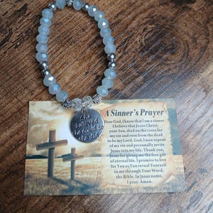 Elegant Inspirational Beaded Braclets