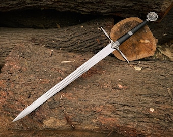 Custom Handmade Witcher Sword The Witcher 3 Wild Hunt Geralt of Rivia Limited edition Replica Sword Gift For Him Anniversary, Christmas Gift