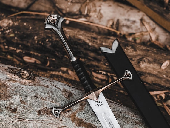 Legendary Anduril Sword Replica - Lord of the Rings Inspired Decor & Gift for Fans - Cosplay Lovers and The Hobbit Fans - Limited Edition