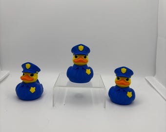 police officer duck
