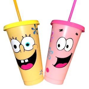Spongebob and Patrick duo Tumblers
