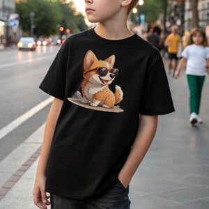 personalized pet tee "Funny dog cartoon tee Cute dog graphic shirt Custom cartoon pet shirt, Hand-drawn dog illustration tee