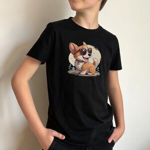personalized pet tee "Funny dog cartoon tee Cute dog graphic shirt Custom cartoon pet shirt, Hand-drawn dog illustration tee
