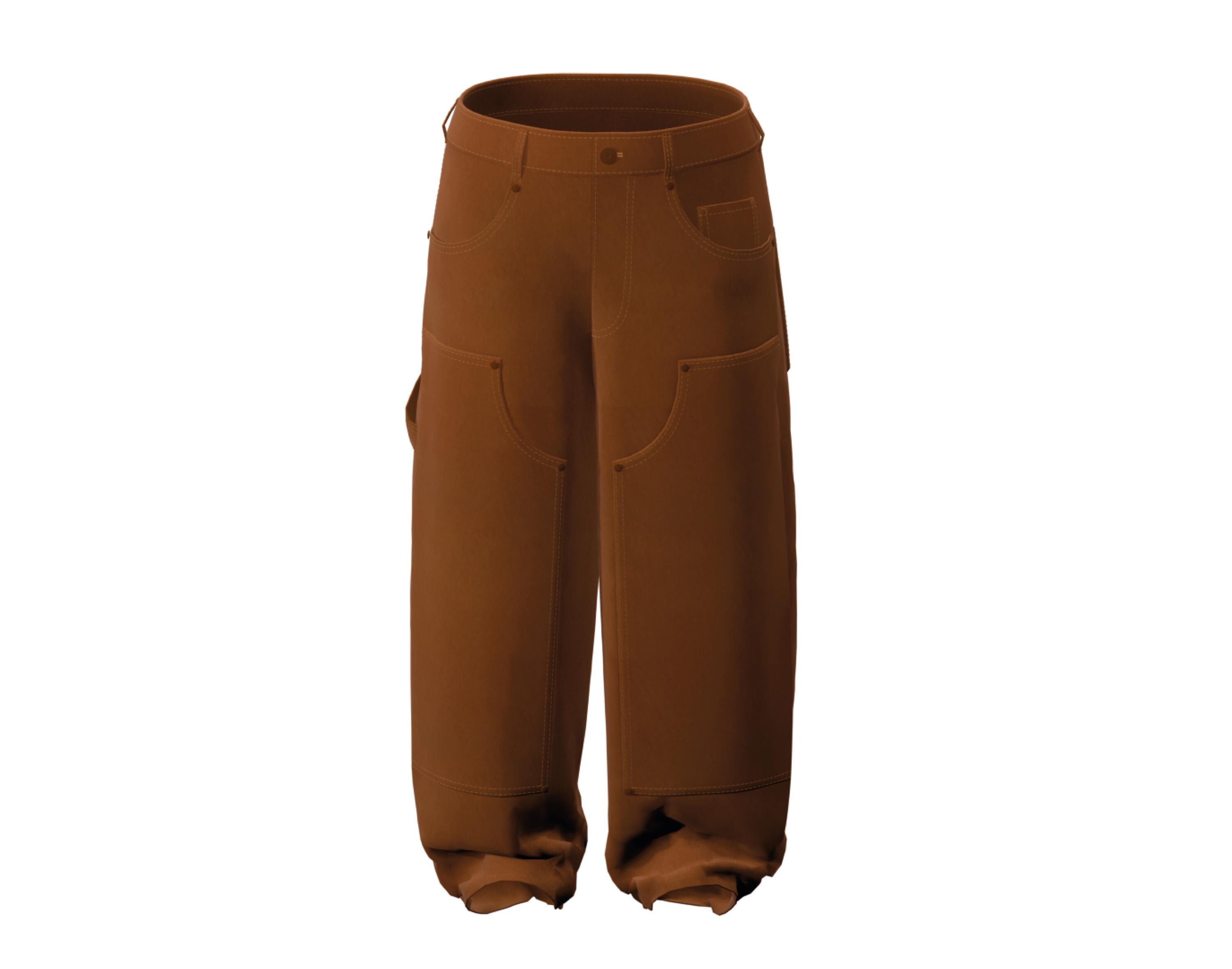 Unisex Double Knee Carpenter Pants / Utility Pants / Workwear 