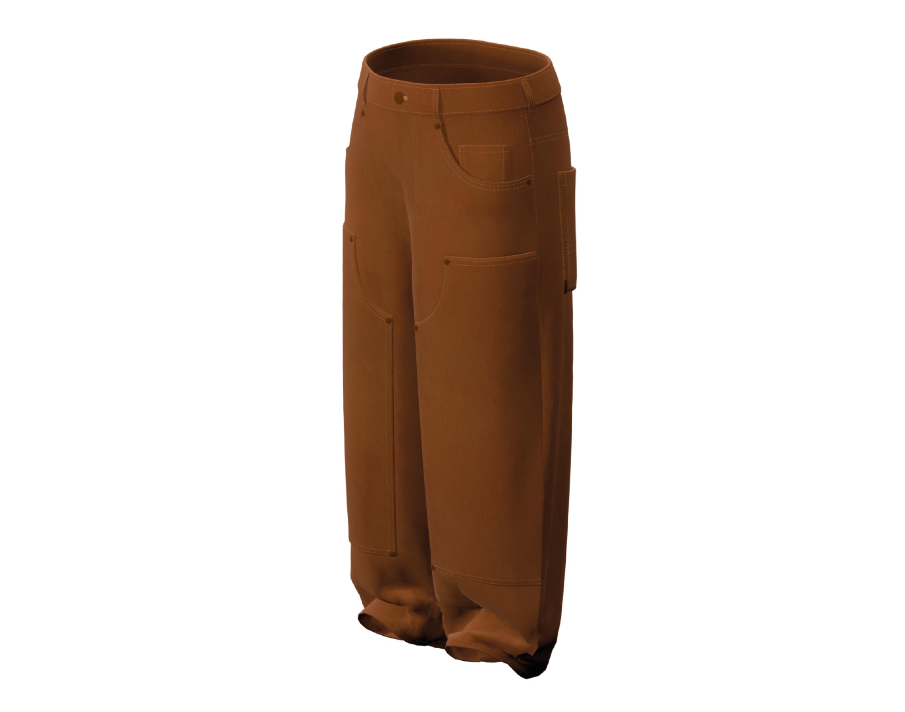 Unisex Double Knee Carpenter Pants / Utility Pants / Workwear 