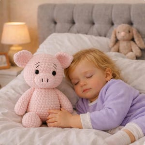 Crochet Pig Toy PDF Pattern | Beginner | Instant Download