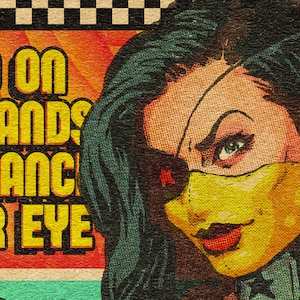 TTE Metal Bookmark #2 (Flops Comics art!)