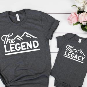 First Fathers Day Gift For Dad Shirt For Dad And Son Matching Shirts, Gift For Daddy From Son, Gift Idea For New Dad And Baby Family Gift