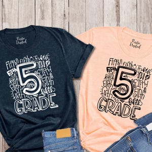 5th Grade Teacher Shirt,Fifth Grade Teacher Shirt,Gift For Teacher Shirt,Elementary Teacher Tees,Gifts For Teachers,First Day Of School
