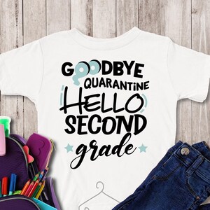 Custom Second Grade Shirt, Back To School Tees,First Day Of School,Kids School Shirt,Custom School Shirt For Girl Boy Tee,Kindergarten Pre-K