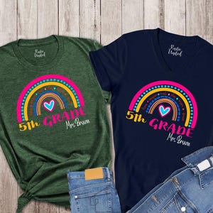 5th Grade Teacher Shirt,Fifth Grade Teacher Shirt,Gift For Teacher Shirt,Teacher Tees,Gift for Teachers,Teacher Shirts,First Day Of School
