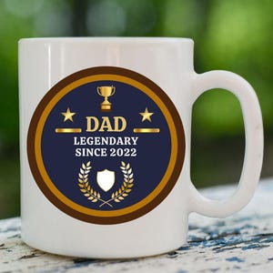 Unique Gift for Dad, Personalised Coffee Mug Dad, Father&#39;s Day Gift, Ceramic Mug, Best Dad Gift,