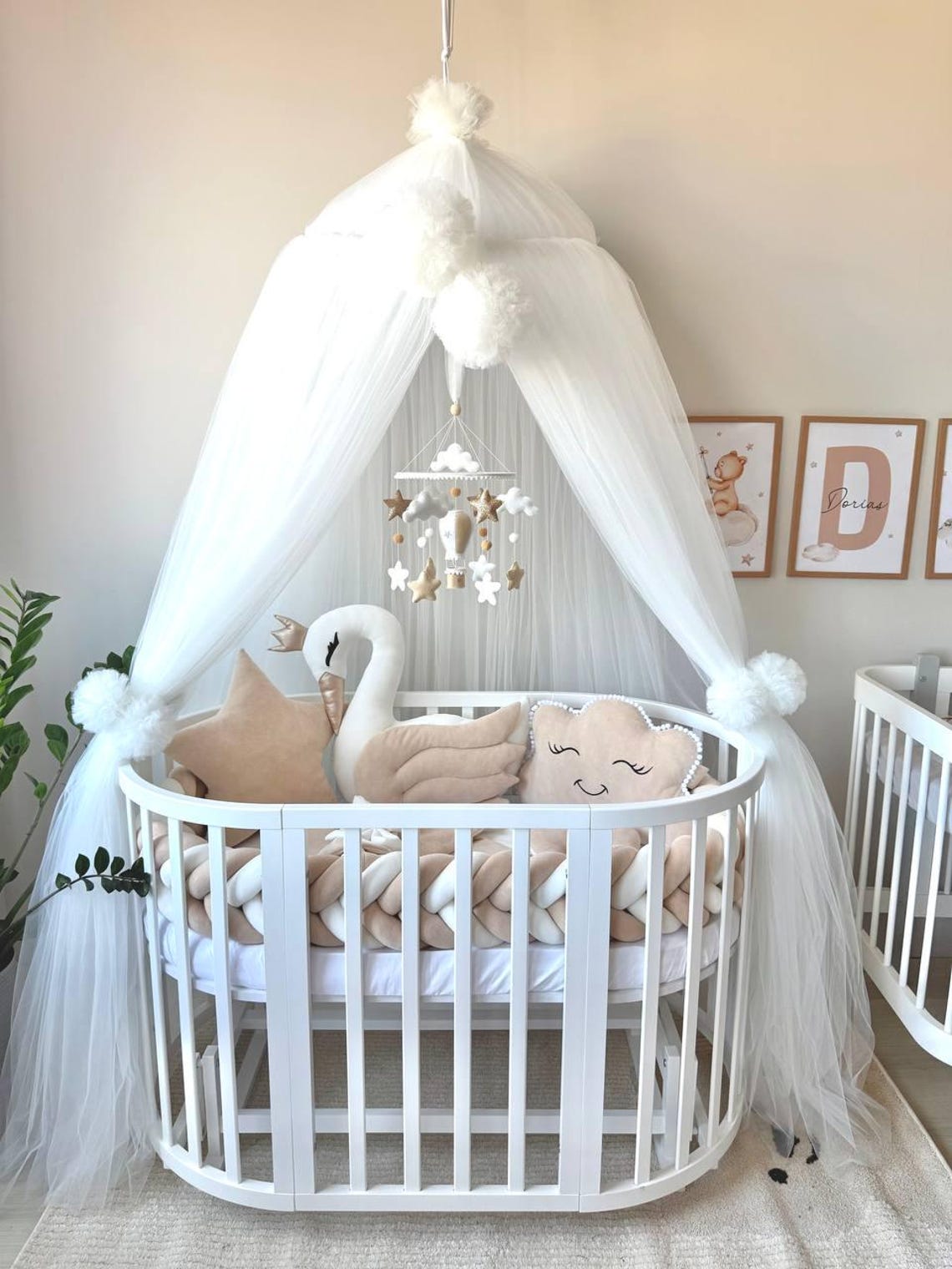 Baldachin ONLY ,crib Decor,playroom, Baby Gifts, Baby Shower , Ceiling ...