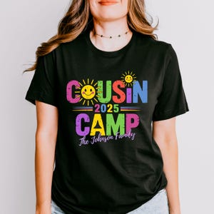 Camiseta personalizada para campamento de primos: camiseta a juego para reunión familiar