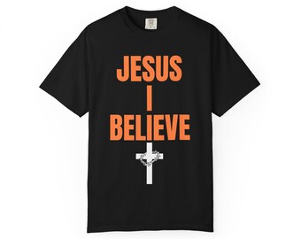 Jesus Crown of Thorns T-Shirt: Christian Faith Graphic Tee