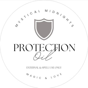 Protection Oil/Protection against Evil Eye/Protection Spell Oil - 10ml Roller