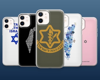 Israel Handyhülle Juristischer Anhänger für iPhone 16Pro, 15, 14, 13, 12, Samsung S25, S24, S23, S22, A16, A55, A25, Pixel 9Pro, 8