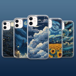 Night Sky Phone Case Cosmic Astronomy Stars Cover for iPhone 16Pro, 15, 14, 13, 12, Samsung S25, S24, S23, S22, A16, A55, A25, Pixel 9Pro, 8