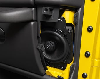 Jeep TJ Speaker Pods 5.25” In-Dash  — Left & Right black