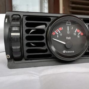 BMW E30 Gauge Vent Pod 52mm | Car Interior Accessories for BMW E30 | Discreet Gauge Mount for Boost, Oil Temp, AFR |