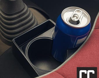 Toyota Pickup Cup Holder | Fits Between Bench Seat & Shifter | black