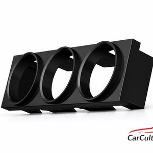 Soporte para indicador de presión de aceite de Opel Astra G y H (montaje de 52 mm)