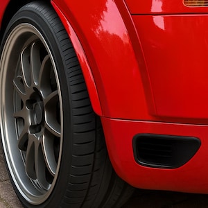 Guardabarros deportivos Audi TT 8N Quattro / Juego de reproducción en color negro / 8N8854819 / 8N8854820