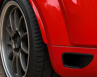 Audi TT 8N Quattro Sport Kotflügelverbreiterung | Schwarz Reproduktion Set | 8N8854819 / 8N8854820