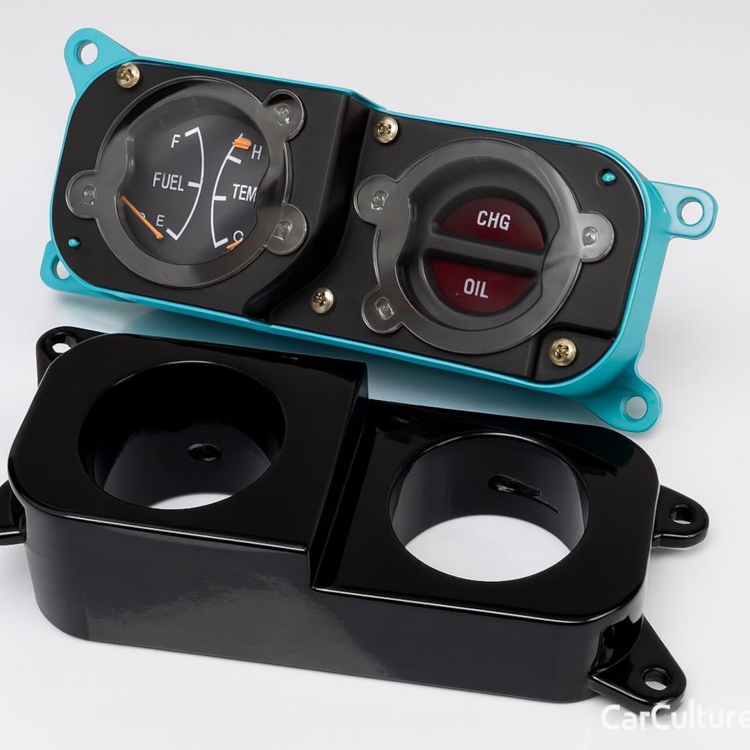Toyota Celica RA24 Gauge Pod: 52mm Custom Dash Mount Black - Etsy