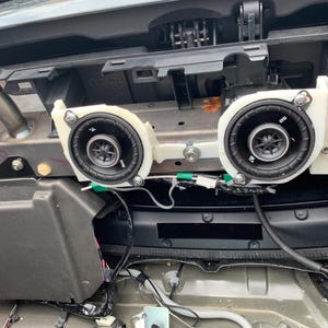 Mazda Miata Rear Speaker Bracket 2006-2008 | Custom Fit for Aftermarket 3.5&quot; Speakers | Miata Audio Mods & Replacement Parts