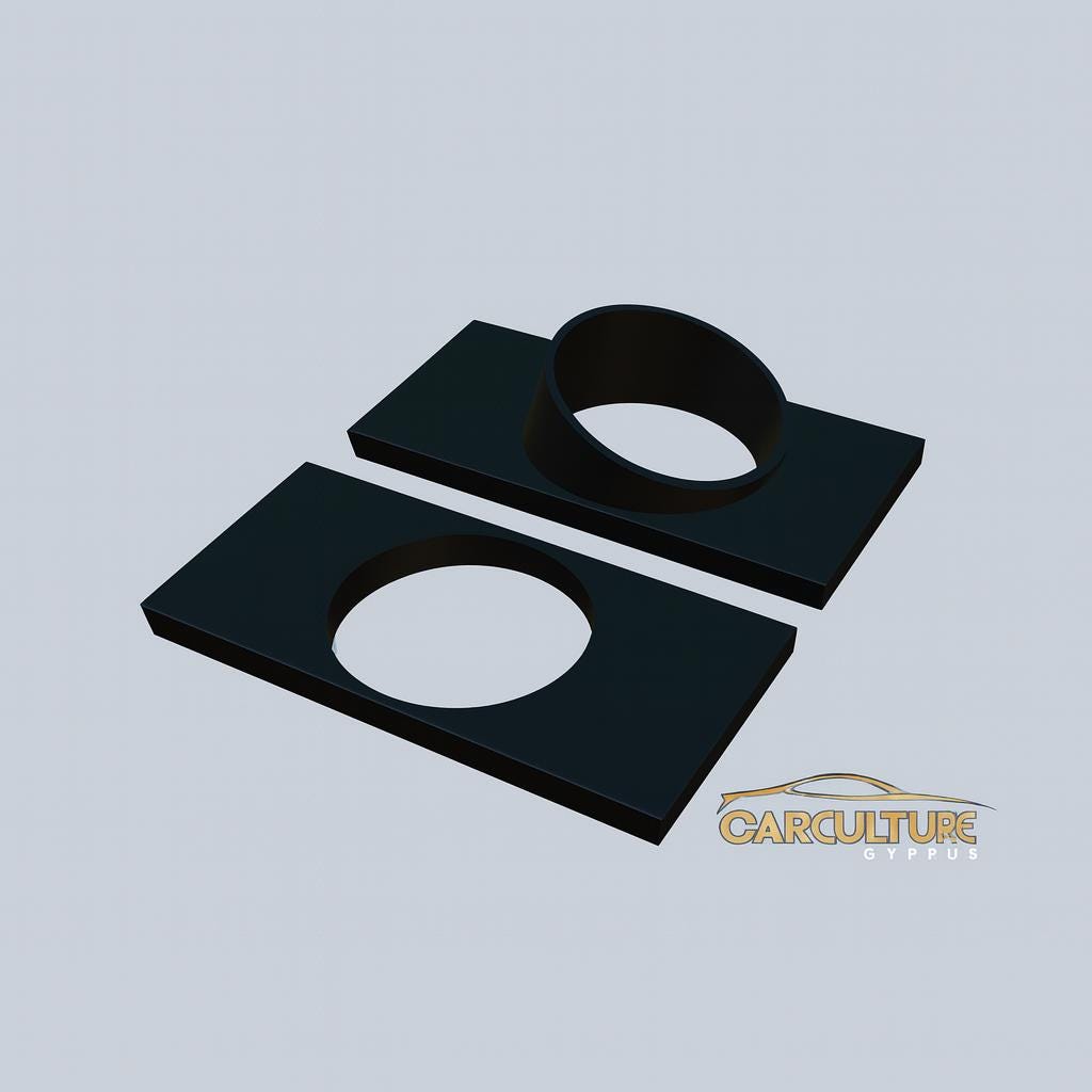 Nissan Skyline GTR R34 Gauge Pod Ashtray: 52mm Pressure Gauge