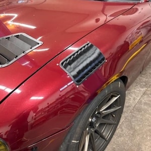 NB Miata Fender Vent Set of 2 | Performance Airflow Enhancer | Custom PETG, Easy Install, Fender Vent Miata Upgrades for Cooling and Style