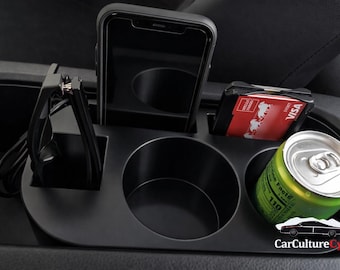 Toyota GT86 / Subaru BRZ / Scion FR-S Center Console Organizer – Dual Cup Holder Storage