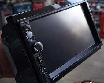 Soporte de radio doble DIN para Citroën C2: marco/soporte de instalación para estéreo de coche