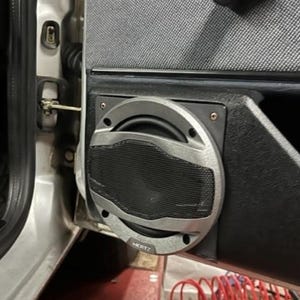 VW Golf MK2 5.25&quot; Door Speaker Adapter – Pocket Panel Mount – No Mod Required – Fits Left & Right