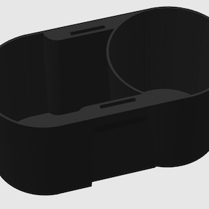 Audi Q2 Center Console Cup Holder Organizer Insert with Rotatable Design, Coin Slots, Storage Tray Mod for Improved Interior Storage