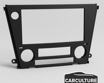 Archivo STL del panel de radio para Subaru Legacy/Outback 2006-2009 – 1DIN/2DIN/Panel en blanco