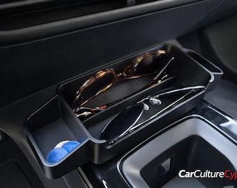 Universal-Sonnenbrillenhalter für Mittelkonsole / Mittelkonsole - Passend für VW ID.4 & Ähnliche Konsolen, schwarz