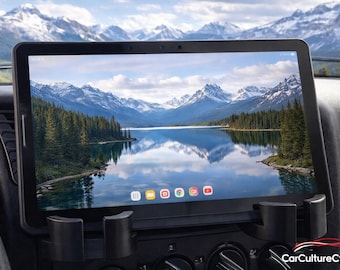 Fiat Ducato Can Holder Camper and Phone Tablet Dashboard Mount Set 2 Sizes