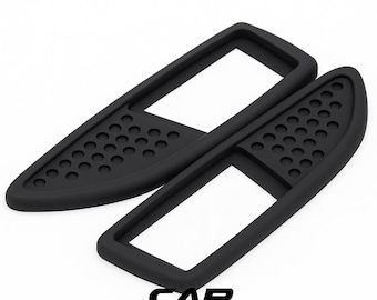 Moldura da luz indicadora Opel Chevrolet | Compatível com Astra H, Corsa, Zafira | preta