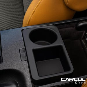 Custom Cup Holder for Nissan 350Z (2003–2009) | Interior Mod, Center Console Insert, Versatile Design for Cups, Bottles, Wallets |