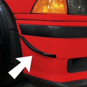 BMW E36 Front Bumper Canards | Aerodynamic Upgrade – Left and Right Set