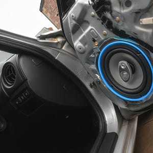 8&quot; Speaker Mount for Mazda MX-5 NB (Mk2 / 2.5) with Integrated Water Deflector | Miata NB speaker bracket for audio upgrade water protection