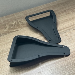 NACA Duct Set for Mazda Miata Front Bumper | Pair of Curved Aero Intake Ducts for NA/NB Race and Street Cars